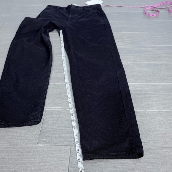 NWT COS Straight Leg Fit Corduroy Chinos Pants Navy Blue US 2 High Rise Classic - Picture 16 of 16
